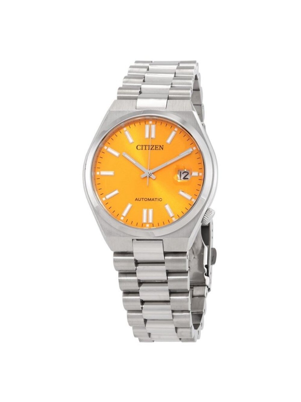 NWT Authentic Citizen Tsuyosa Automatic Yellow Dial Men's Watch